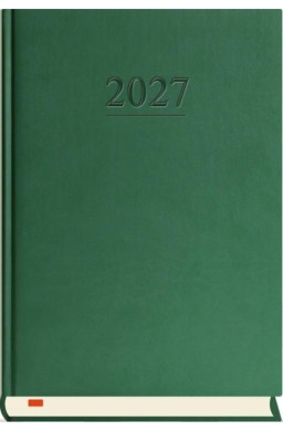 Terminarz 2027 A5 dzienny Menadżera zieleń