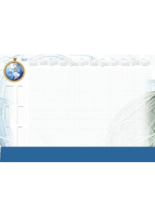 Planer 2027 B3 z listwą Globus