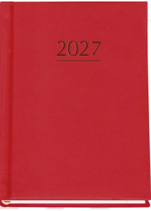 Terminarz 2027 B6 Marta czerwony