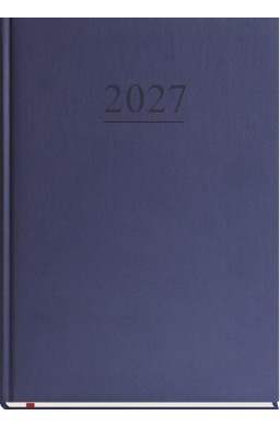 Terminarz 2027 B5 tygodniowy klasyczny granat