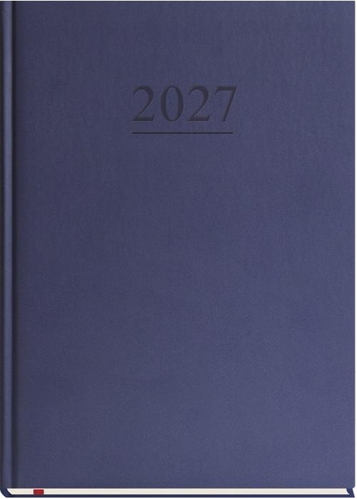 Terminarz 2027 B5 tygodniowy klasyczny granat