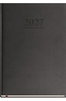 Terminarz 2027 B5 tygodniowy klasyczny czarny