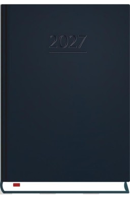 Terminarz 2027 B6 dzienny Powszechny granat