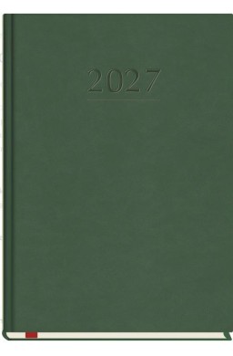 Terminarz 2027 A5 tygodniowy Popularny zieleń