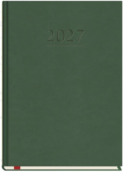 Terminarz 2027 A5 tygodniowy Popularny zieleń