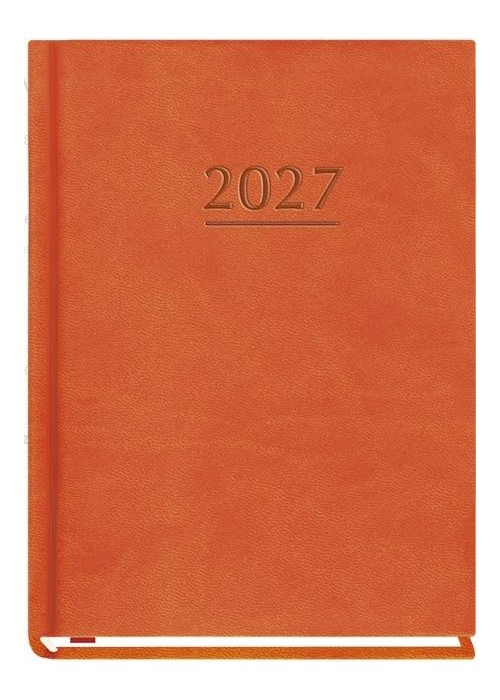Terminarz 2027 A6 tygodniowy Ola pomarańczowy