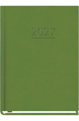 Terminarz 2027 A6 tygodniowy Ola zielony