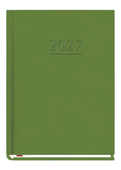 Terminarz 2027 A6 tygodniowy Ola zielony
