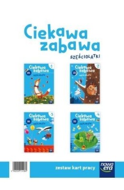 Pakiet: Ciekawa zabawa. 6-latki. Karty pracy cz.4