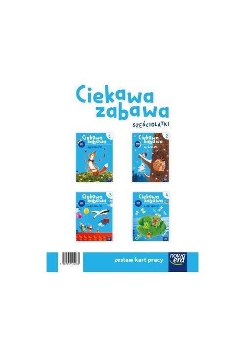 Pakiet: Ciekawa zabawa. 6-latki. Karty pracy cz.4
