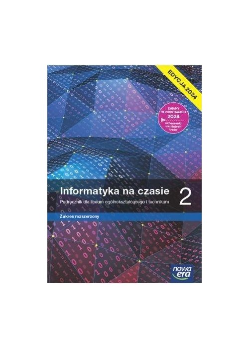 Podręcznik LO 2 Informatyka na czasie 2024 ZR
