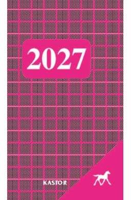 Kalendarz 2027 Kieszonkowy Karton MIX KASTOR