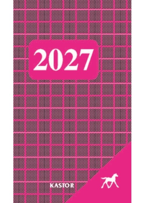 Kalendarz 2027 Kieszonkowy Karton MIX KASTOR
