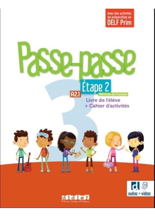 Passe-passe 3 A2.1 Etap 2 podr. + ćw. + online