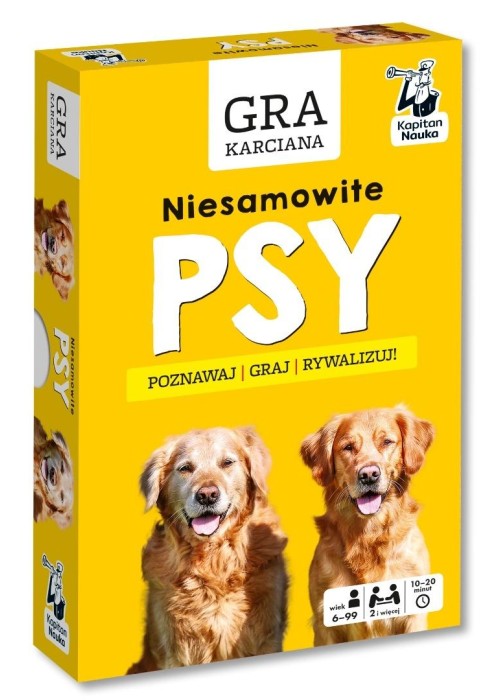 Kapitan Nauka. Niesamowite psy. Gra karciana