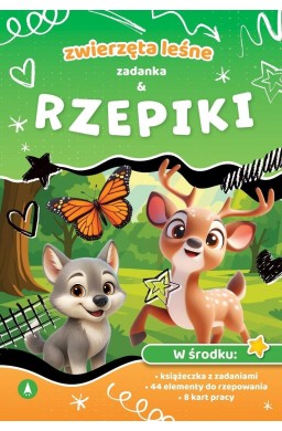 Zadanka & rzepiki. Zwierzęta leśne
