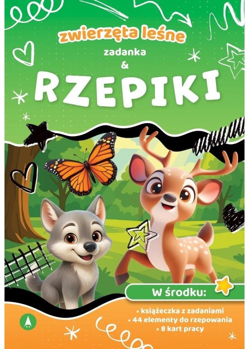 Zadanka & rzepiki. Zwierzęta leśne