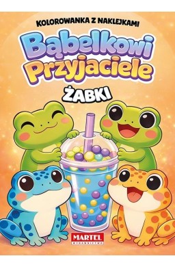 Bąbelkowi przyjaciele Żabki z naklejkami