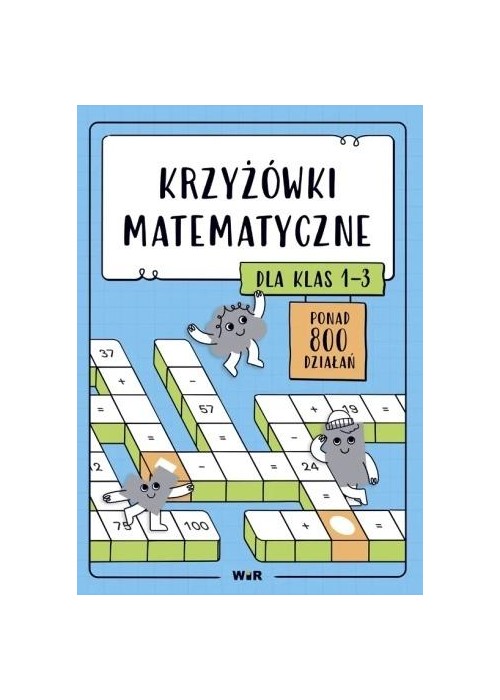 Krzyżówki matematyczne dla klas 1-3