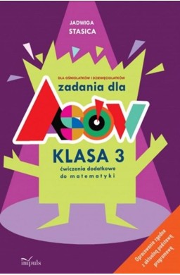 Zadania dla asów. Klasa 3 Matematyka w.2