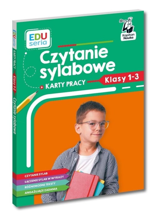 EDUseria. Karty pracy. Czytanie sylabowe kl.1-3