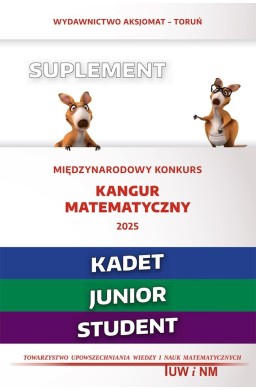 Matematyka z wesołym kangurem Suplement 2025
