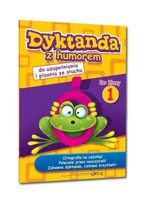 Dyktanda z humorem do klasy 1