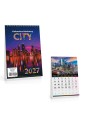 Kalendarz 2027 biurkowy City