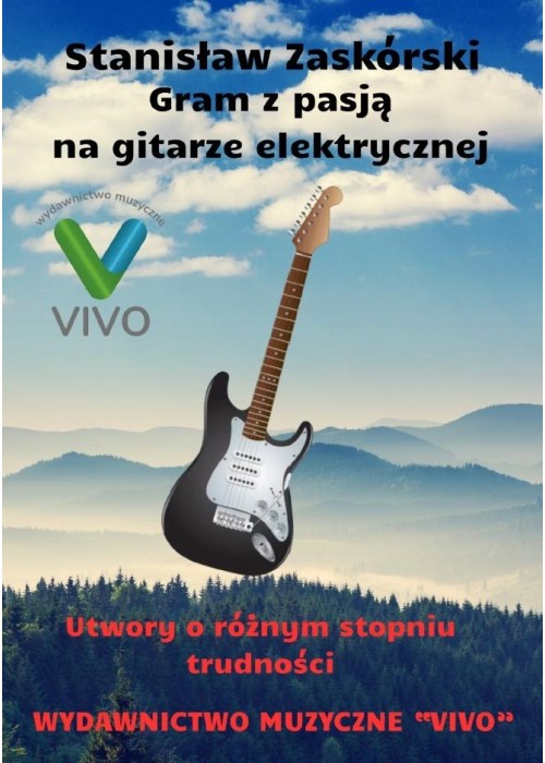 Gram z pasją na gitarze elektrycznej