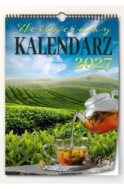 Kalendarz 2027 ścienny Mega tea