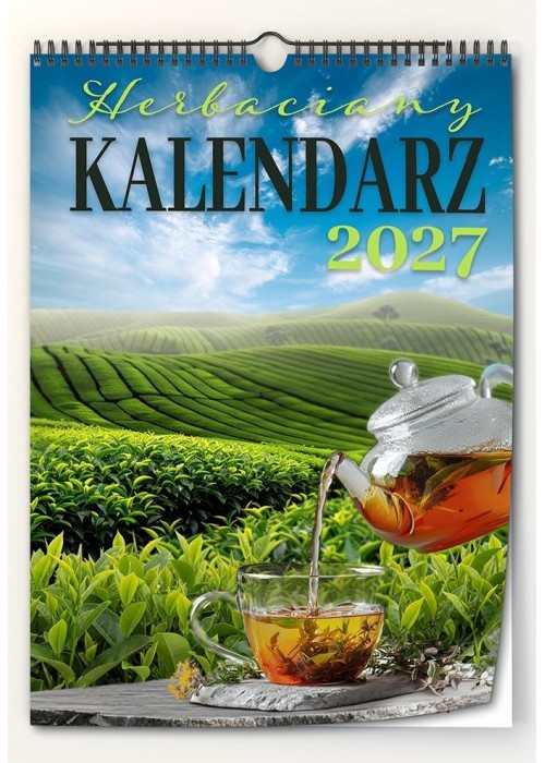 Kalendarz 2027 ścienny Mega tea