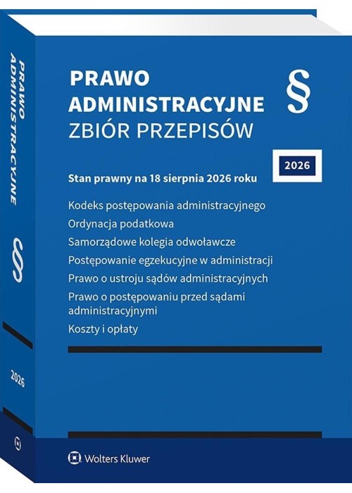 Prawo administracyjne. Zbiór przepisów