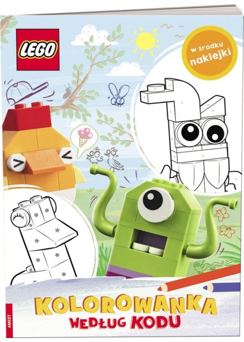 Lego Master Brand. Kolorowanka według kodu