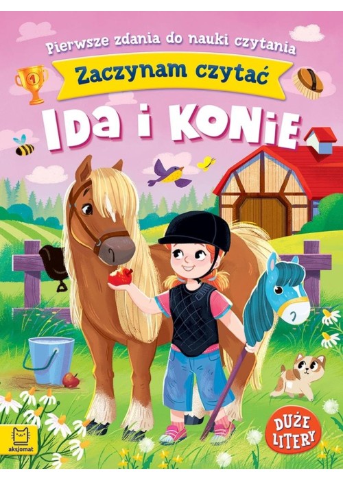 Zaczynam czytać. Duże litery. Pierwsze zdania do..