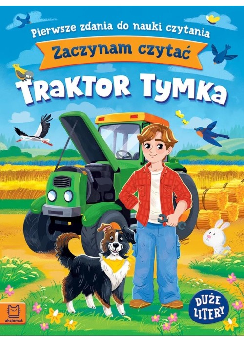 Zaczynam czytać. Duże litery. Pierwsze zdania do..