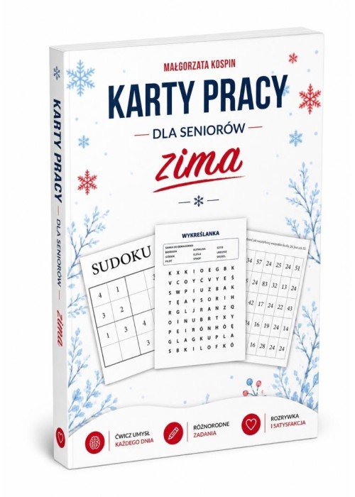 Karty pracy dla seniorów. Zima