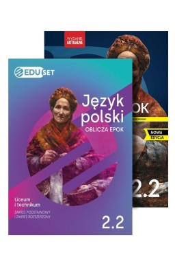 J. polski LO 2.2 Oblicza epok Eduset + podr ZPiR