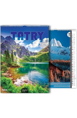 Kalendarz 2027 wieloplanszowy Tatry