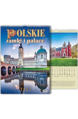 Kalendarz 2027 wieloplanszowy Zamki i Pałace