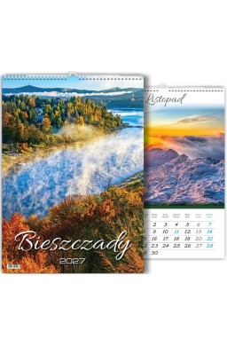Kalendarz 2027 wieloplanszowy Bieszczady
