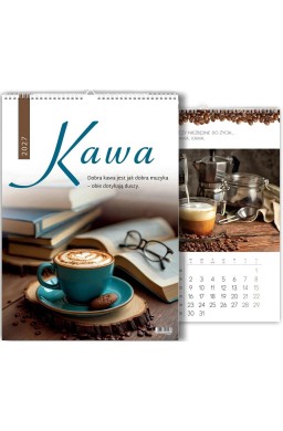 Kalendarz 2027 wieloplanszowy Kawa