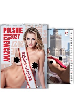 Kalendarz 2027 wieloplanszowy Polskie Dziewczyny