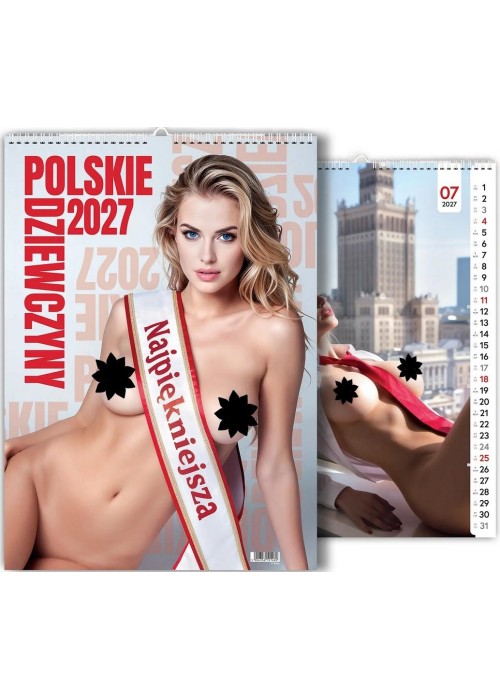 Kalendarz 2027 wieloplanszowy Polskie Dziewczyny