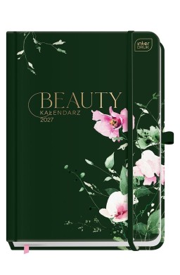 Kalendarz 2027 A5/192K Beauty Metallic z kieszonką