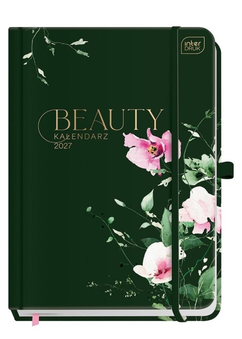 Kalendarz 2027 A5/192K Beauty Metallic z kieszonką