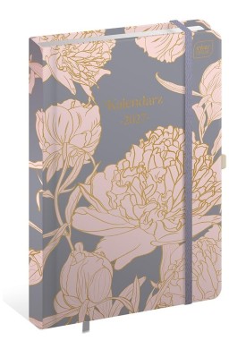 Kalendarz 2027 A5/384 Metallic Peony