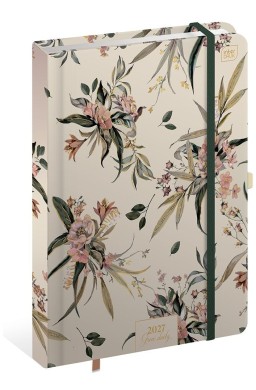 Kalendarz 2027 B5/192 Metallic Blossom Daily