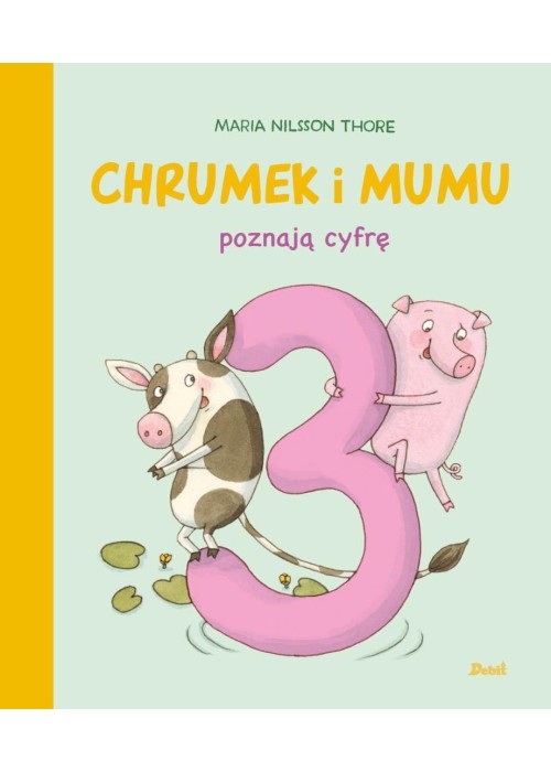 Chrumek i Mumu poznają cyfrę 3