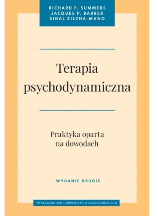 Terapia psychodynamiczna w.2