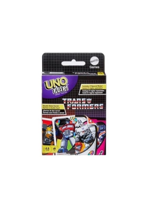 Karty UNO Flip Transformers Gra karciana